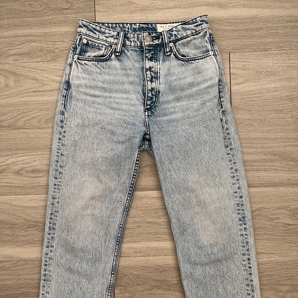 Rag and Bone - Alex High - Rise Ankle Straight - Picture 3 of 7